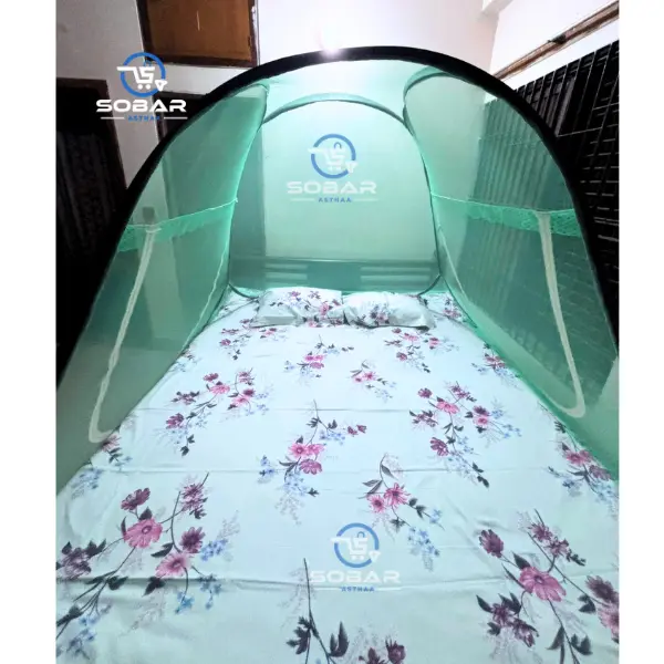 Tent Folding Moshari Double Pink 6/7 - Image 4