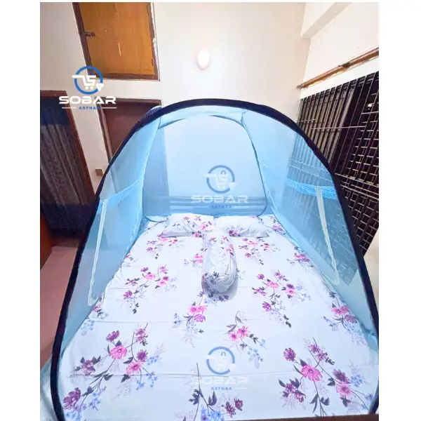 Tent Folding Moshari Double Pink 6/7 - Image 2