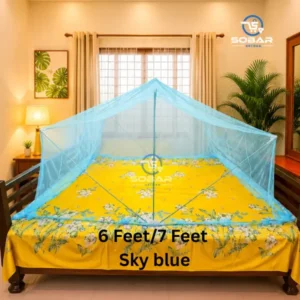 Pop Up Folding Moshari Family Size Sky Blue 6/7 Feet